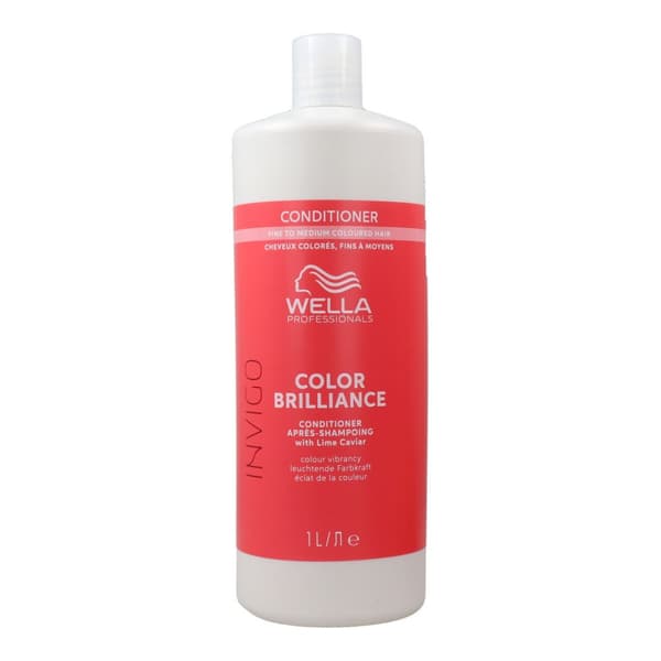 Revitaliserende Balsam Wella Invigo Color Brilliance Fint hår 1 L
