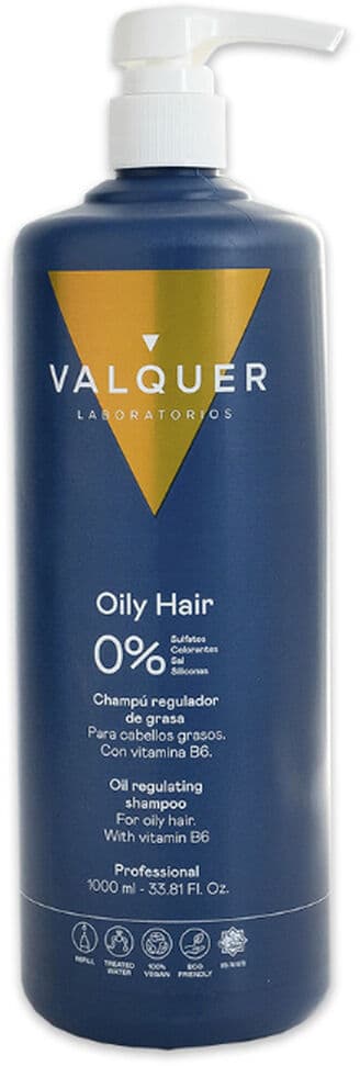 Anti-Grease Shampoo Valquer SIN SULFATOS 1 L