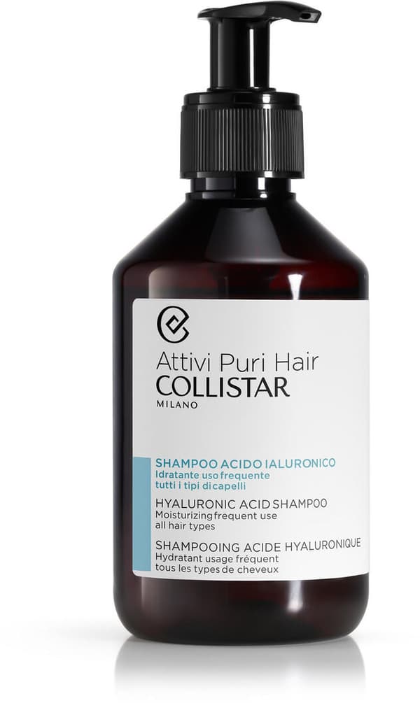 Shampoo Collistar ÁCIDO HIALURÓNICO 250 ml