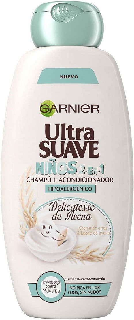 Children's Shampoo Garnier Ultra Suave Shampoo and Conditioner Oatmeal 400 ml