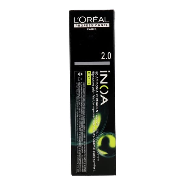 Permanent Farve L'Oreal Professionnel Paris INOA 60 g Nº 2.0