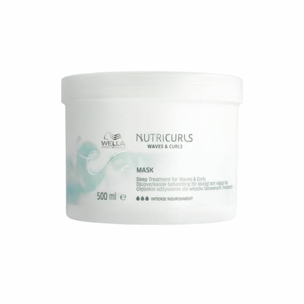 Hårmaske Wella NUTRICURLS 500 ml