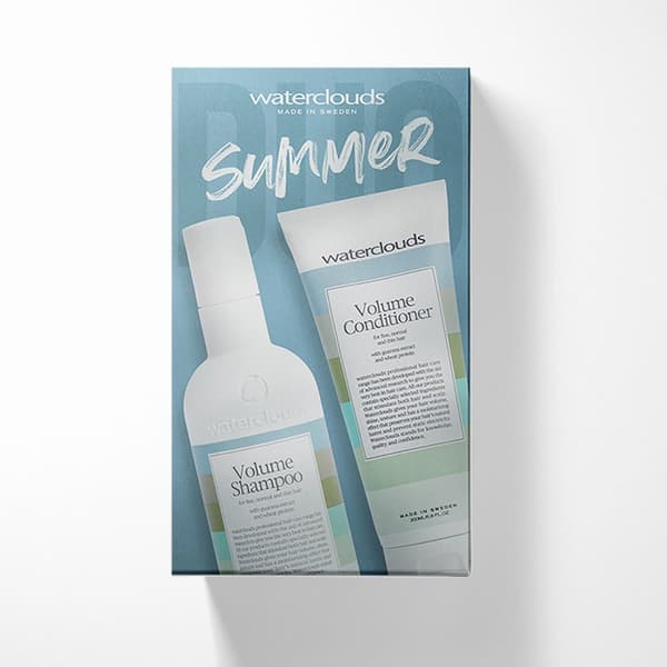 Waterclouds Volume Summer Duo (Shampoo + Conditioner) 250ml+200ml;