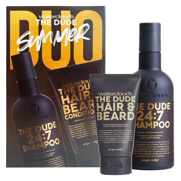 Waterclouds The Dude Summer Duo (Shampoo + Hair & Beard Cond.) 250ml+150ml