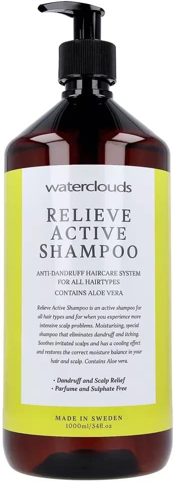 Waterclouds Relieve Anti Dandruff System Active Climbazole Shampoo 1000ml