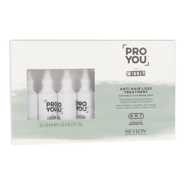 Hiusten lähtöön vaikuttava hoito Proyou The Winner Revlon (12 x 6 ml)