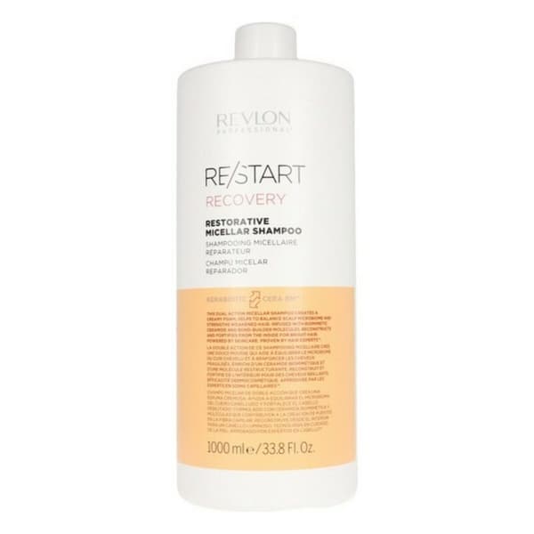 Kosteuttava shampoo Re-Start Recovery Restorative Micellar Revlon Start (1000 ml) 1 L