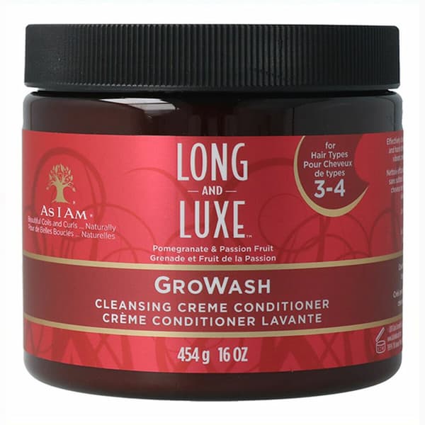 Hoitoaine As I Am Long And Luxe Growash (454 g)