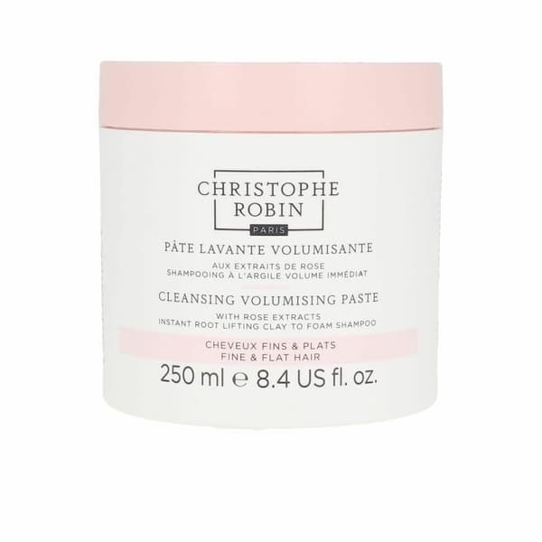 Shampoo til volumen Christophe Robin Rhassoul Clay & Rose Extracts Indsæt (250 ml)