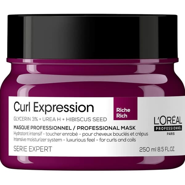 Kosteuttava naamio L'Oreal Professionnel Paris Curl Expression Kiharat hiukset (250 ml)