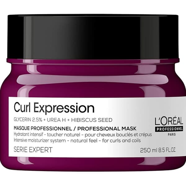 Kosteuttava naamio L'Oreal Professionnel Paris Curl Expression (250 ml)