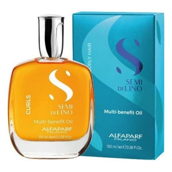 Hårolja Alfaparf Milano Semi Di Lino Multifunktion Lockigt hår (100 ml)