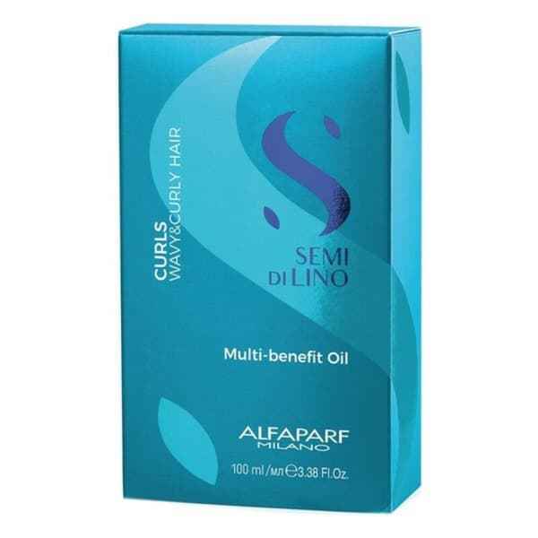 Hårolja Alfaparf Milano Semi Di Lino Multifunktion Lockigt hår (100 ml)