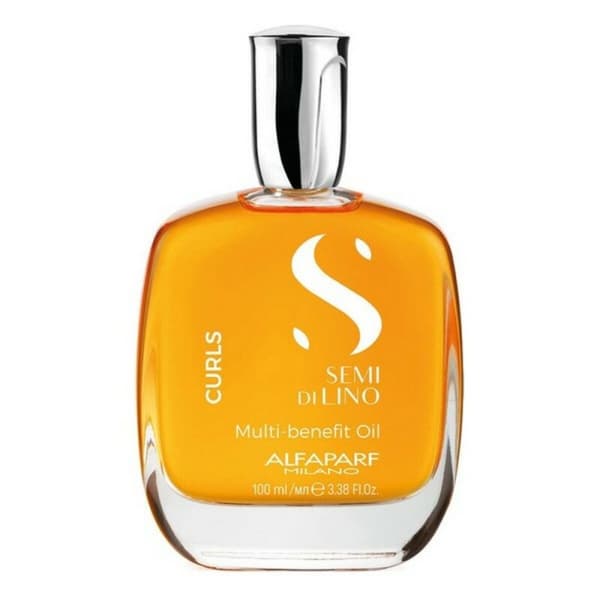 Hårolja Alfaparf Milano Semi Di Lino Multifunktion Lockigt hår (100 ml)