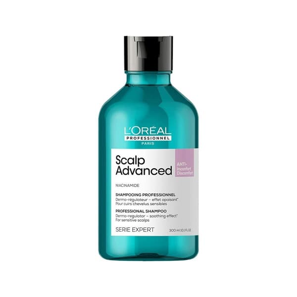 Hårbeskyttende shampoo L'Oreal Professionnel Paris Scalp Advanced Følsom hovedbund 300 ml