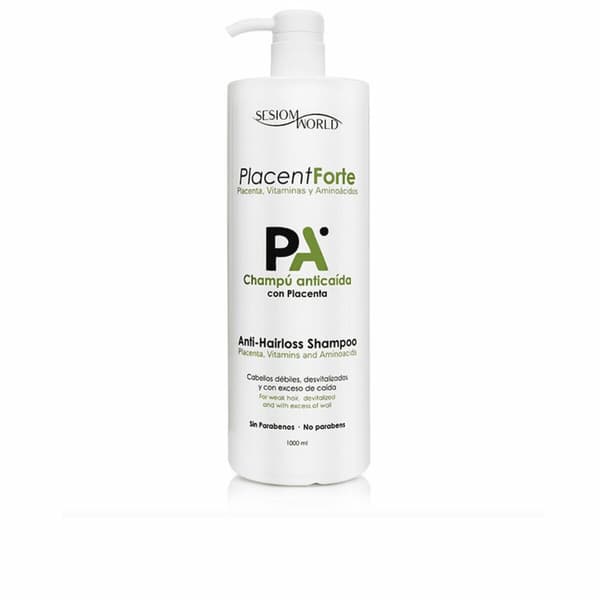 Anti-hårtab Shampoo SesioMWorld PLACENT FORTE 1 L