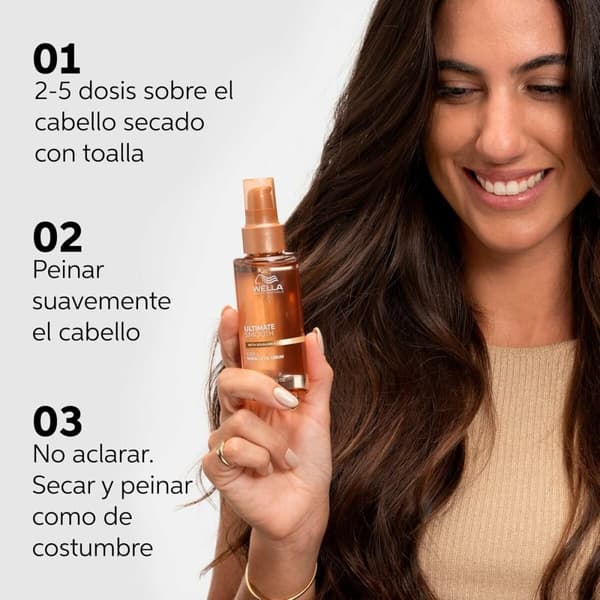 Hårmaske Wella ULTIMATE SMOOTH 100 ml