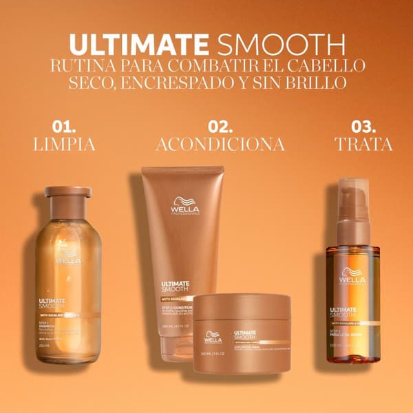 Hårbalsam Wella ULTIMATE SMOOTH 200 ml