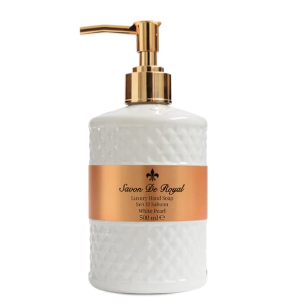 SAVON DE ROYAL PEARL flydende sæbe HVID 500ml