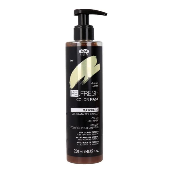 Mattende Hårmaske Lisap Color Golden 250 ml