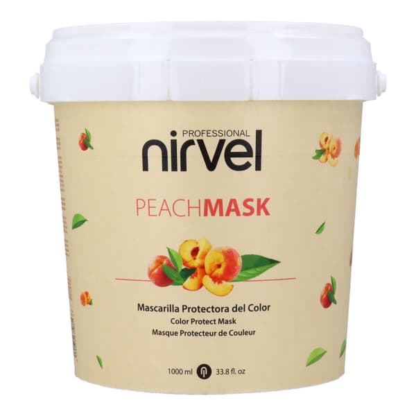 Maske til farvet hår Nirvel Peach 1 L