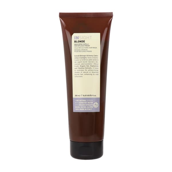 Naamio värjätyille hiuksille Insight Blonde Cold 250 ml