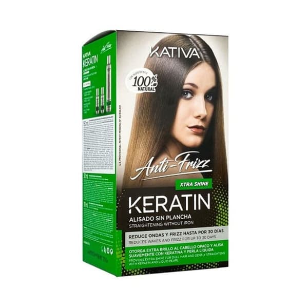 Ammattimainen suoristussetti Kativa Keratin Alisado