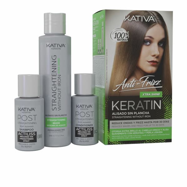 Ammattimainen suoristussetti Kativa Keratin Alisado