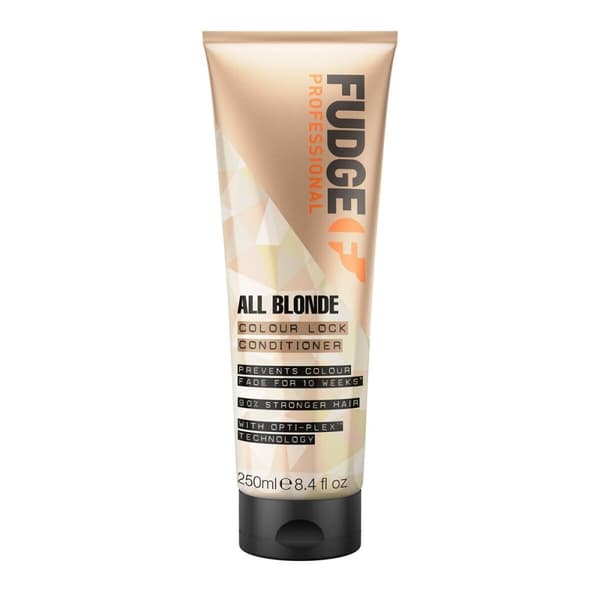 Farvebeskyttende Balsam Fudge Professional All Blonde Colour Lock 250 ml