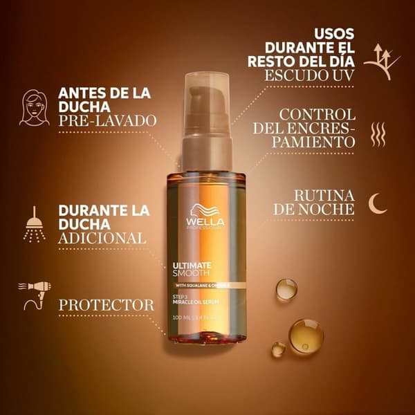 Hårinpackning Wella ULTIMATE SMOOTH 30 ml