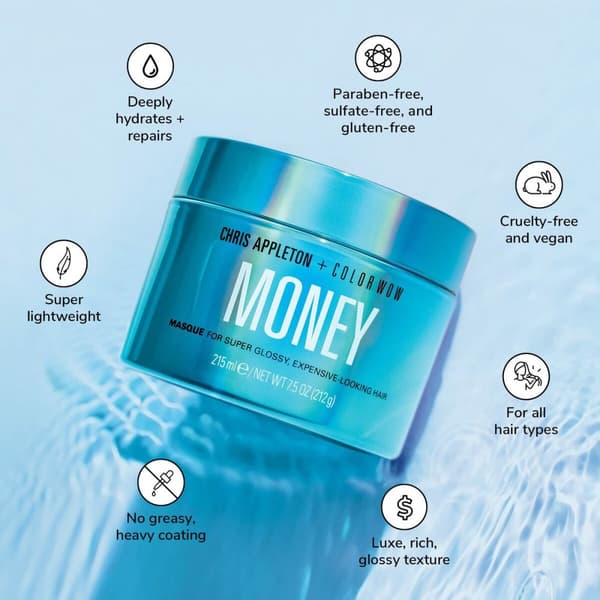Hårmaske Color Wow MONEY 215 ml