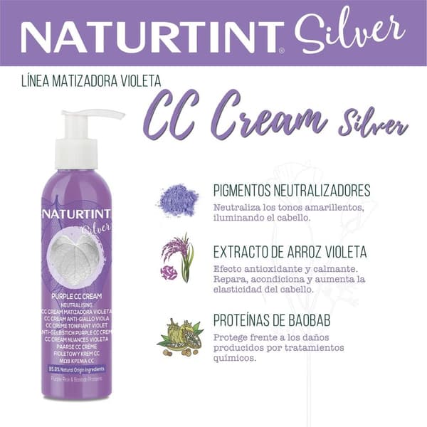 Hårmaske Naturtint SILVER 200 ml