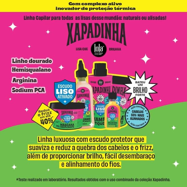 Hårolja Lola Cosmetics Xapadinha 50 ml