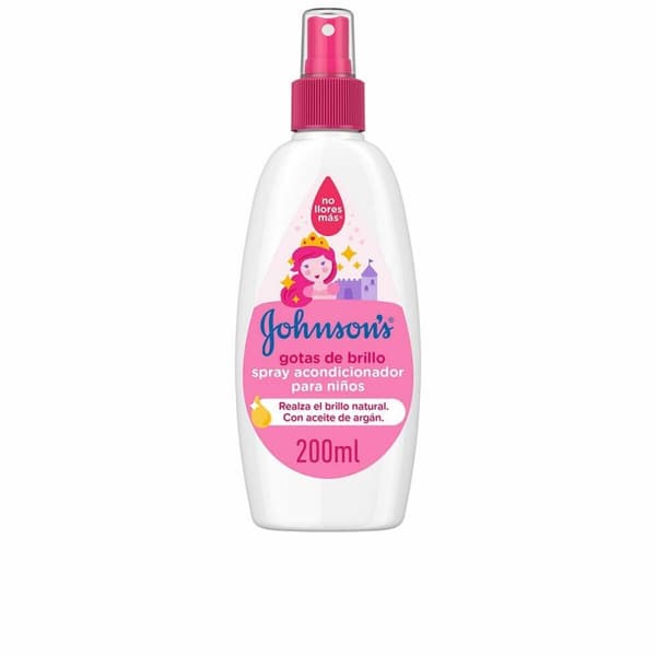 Balsamspray Johnson's Gotas de Brillo Glans Barn (200 ml)