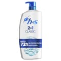 Miniatyrbillede 1 af 8: Shampoo Head & Shoulders H&S Clásico 2-i-1 1 L