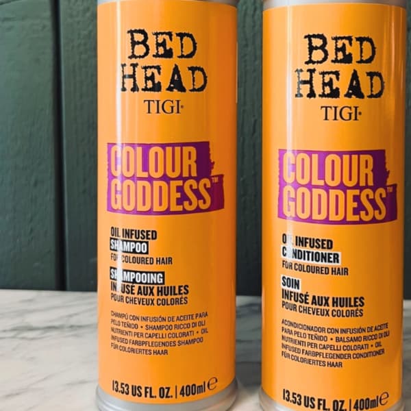 TIGI Bed Head Colour Goddess Schampo & Balsam 2x400ml – För Färgat Hår & Glans