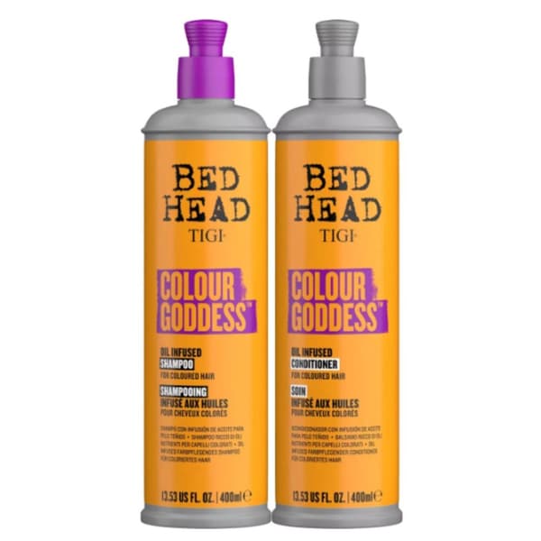 TIGI Bed Head Colour Goddess Schampo & Balsam 2x400ml – För Färgat Hår & Glans