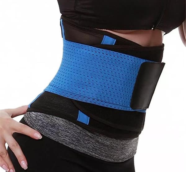 LZ WAIST TRAINER BÄLTE, blå