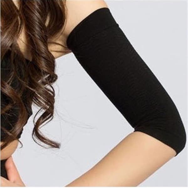 INF Kompressionsærmer arm shapers sportskompresser 1 par Sort S