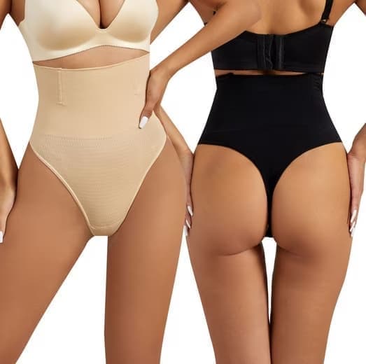Shapewear,Elastisk Höftlyftande Shapingtrosa -M/L/XL/2XL-Hudfärg/Svart