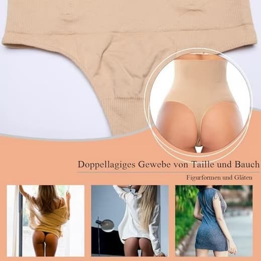 Shapewear,Elastisk Höftlyftande Shapingtrosa -M/L/XL/2XL-Hudfärg/Svart