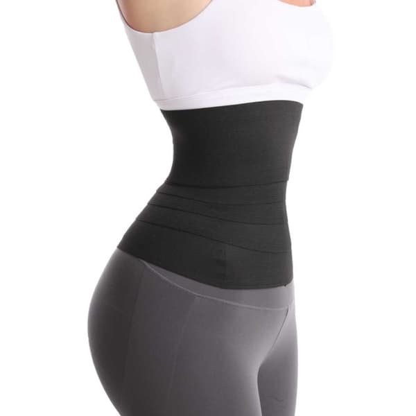 Free Size Waist Shaper Midjetränare 4m Svart