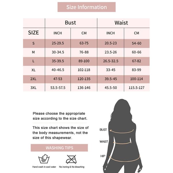 Shapewear Bodyshaper XL - Beige