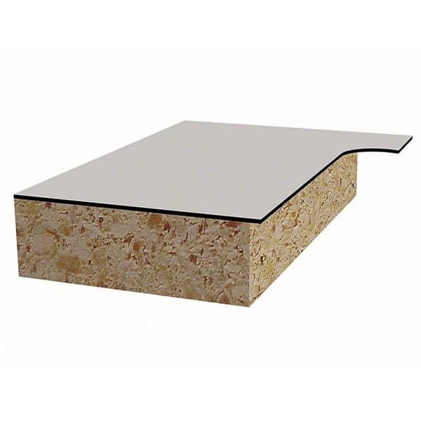 Bosch Accessories 2608628346 Kantfräs HM Längd 68 mm Mått - Diameter Ø 9.5 mm Skaft-Ø 8 mm