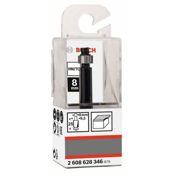 Bosch Accessories 2608628346 Kantfräs HM Längd 68 mm Mått - Diameter Ø 9.5 mm Skaft-Ø 8 mm