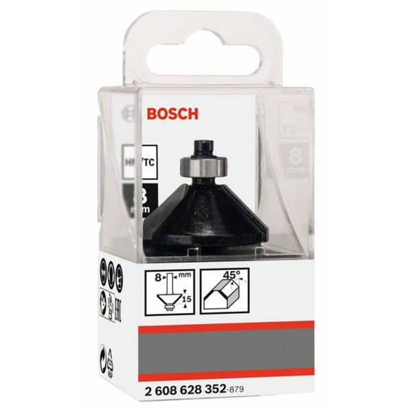 Bosch Accessories 2608628352 Fasfräs HM Längd 56 mm Skaft-Ø 8 mm