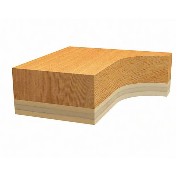 Bosch Accessories 2608628371 Kopieringsfräs HM Längd 64 mm Mått - Diameter Ø 8 mm Skaft-Ø 8 mm
