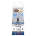 Miniatyrbild 3 av 4: Bosch Accessories 2608628377 Notfräs HM Längd 51 mm Mått - Diameter Ø 4 mm Skaft-Ø 8 mm