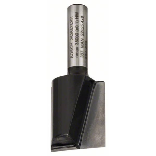 Bosch Accessories 2608628391 Notfräs HM Längd 56 mm Mått - Diameter Ø 22 mm Skaft-Ø 8 mm