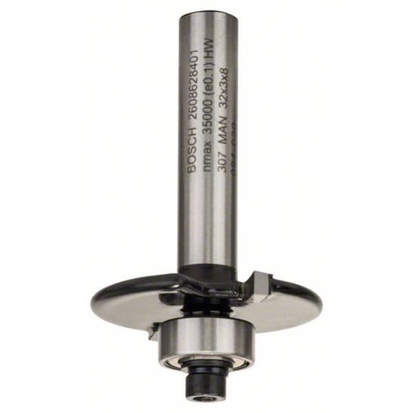 Bosch Accessories 2608628401 Notfräs HM Längd 51 mm Mått - Diameter Ø 32 mm Skaft-Ø 8 mm